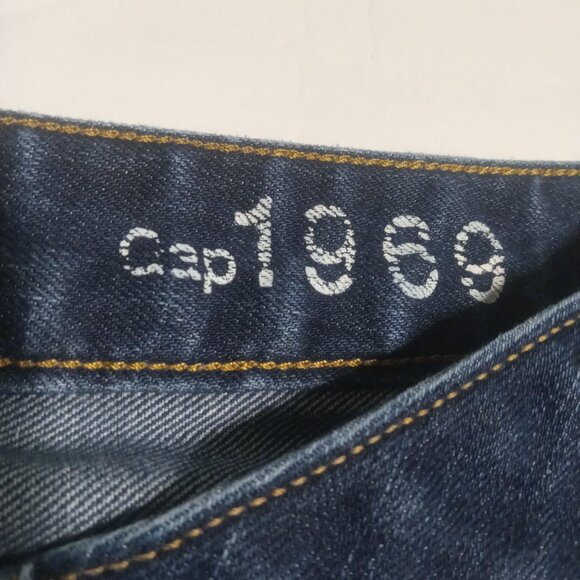 Gap 1969 Women's Perfect Boot Mid Rise Jeans 31R 460446-00 - Picture 6 of 8